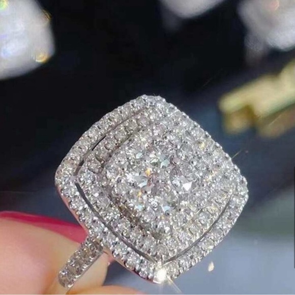 BRIDAL WEDDING RING. New! Size 9 - Picture 6 of 6